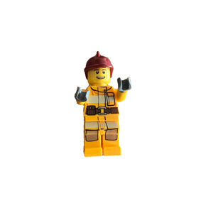 2012 Lego Fire Dark Red Fire Helmet Town City cty0286 Minifigure